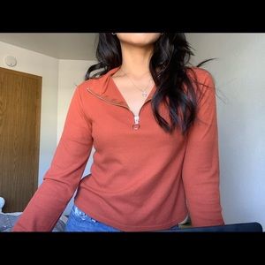 Orange long sleeve